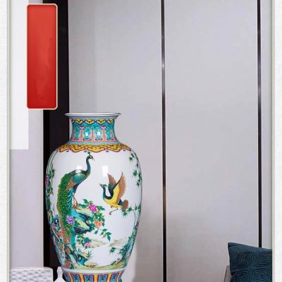 CẶP BÌNH CHIM CÔNG ĐĂNG ĐỐI - SẢN PHẨM SỨ XƯƠNG CAO CẤP